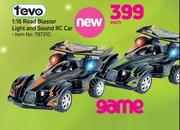 Tevo 1:16 Road Blaster Light & Sound RC Car-Each