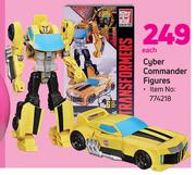 Transformers Cyber Commander Figures-Each