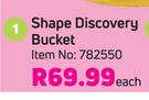 Play Go Shape Discovery Bucket-each