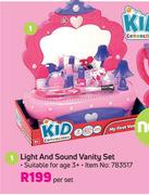 Kid Connection Light & Sound Vanity Set-Per Set