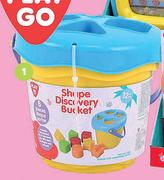 Play Go Shape Discovery Bucket-each