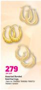 Bonded Gold Earrings-Per Pair
