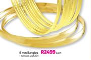 6mm Bangles-Each