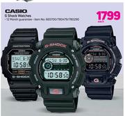 Casio G Shock Watches-Each