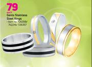 Gents Stainless Steel Rings-Each