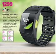 bfit gps power sport watch