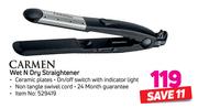 Carmen Wet N Dry Straightener