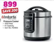 Brabantia 1000 Watt Pressure Cooker-Each 