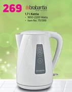 Brabantia 1.7Ltr Kettle 1850-2200 Watts