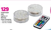 Underwater LED LightsX2 Remote Colour Changing