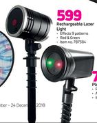 Rechargeable Lazer Light