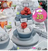 Loose Ceramic Mugs, Side Plates, Dinner Plates, Rice Bowls Or Soup Bowls-Each