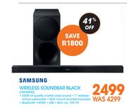 Samsung Wireless Soundbar Black HW-M450