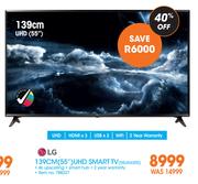LG 139cm (55") UHD Smart TV 55UK6300