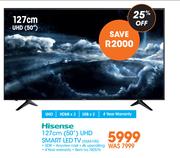 Hisense 127cm (50") UHD Smart LED TV 50A6100