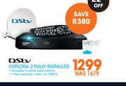 DSTV Explora 2 Fully Installed