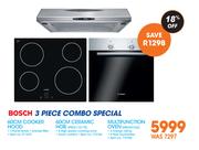 Bosch oven and hob combo sale