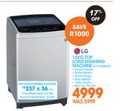 LG 15Kg Top Load Washing Machine T1577NEHTE