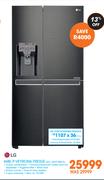LG 668Ltr P-Veyron 6 Fridge GC-J247CKBZ A