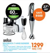 Braun Multi Quick 7 Hand Blender MQ 775