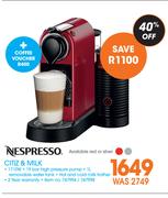Nespresso Citiz & Milk