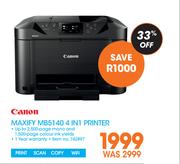 Canon Maxify MB5140 4 In 1 Printer