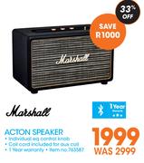 Marshall Action Speaker