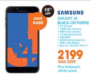 Samsung Galaxy J4 Black Or Purple