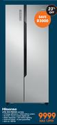 Hisense 670Ltr SXS Fridge H670SS