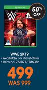 Xbox One WWE 2K19