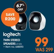 Logitech Twin Stereo Speakers