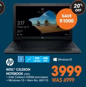 HP Intel Celeron Notebook 250