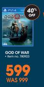 PS4 God Of War