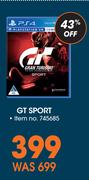 PS4 GT Sport