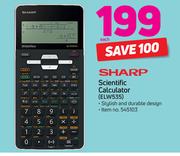 Sharp Scientific Calculator ELW535-Each