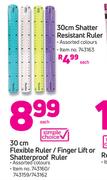 Simple Choice 30cm Shatter Resistant Ruler-Each