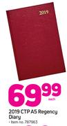 2019 CTP A5 Regency Diary