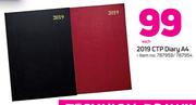 2019 CTP Diary A4