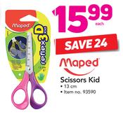 Maped Scissors Kid 13cm-Each