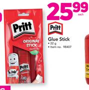 Pritt Glue Stick 22g-Each