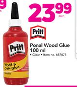 Pritt Ponal Wood Glue 100ml-Each