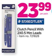 Staedtler Clutch Pencil With 2X0.5mm Leads-Per Pack