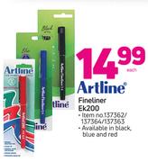 Artline Fineliner Ek200-Each