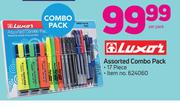 Luxor Assorted Combo Pack 17 Piece-Per Pack