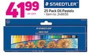 Staedtler 25 Pack Oil Pastels-Per Pack