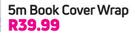 Butterfly Self Adhesive Book Cover Wrap-5m x 450mm