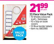 33 Piece Value Pack-Per Pack