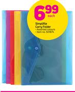 Simplifile Carry Folder-Each