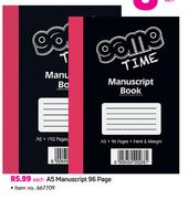 Game A55 Manuscript 96 Page-Each