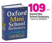 Oxford Mini School Dictionary-Each